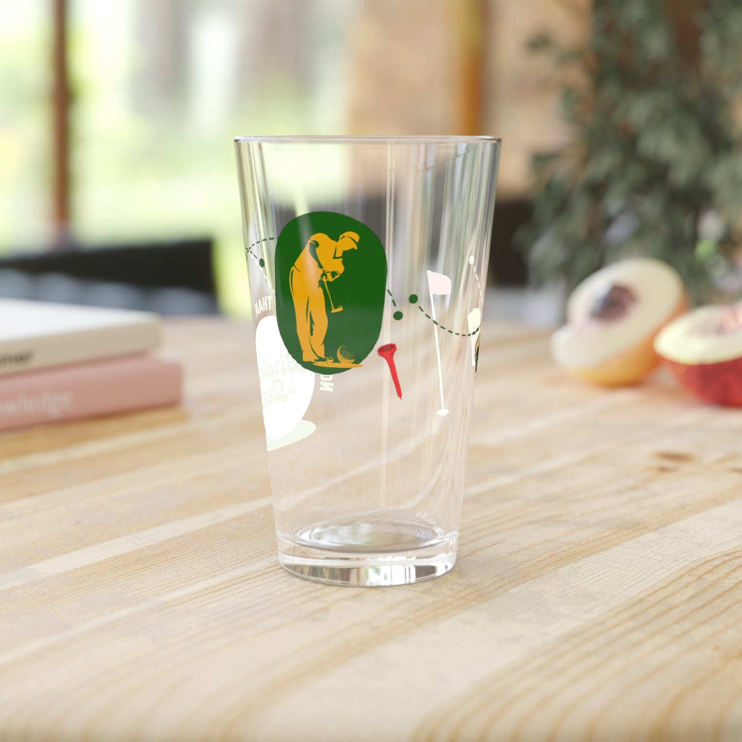 Golf Pint Glass