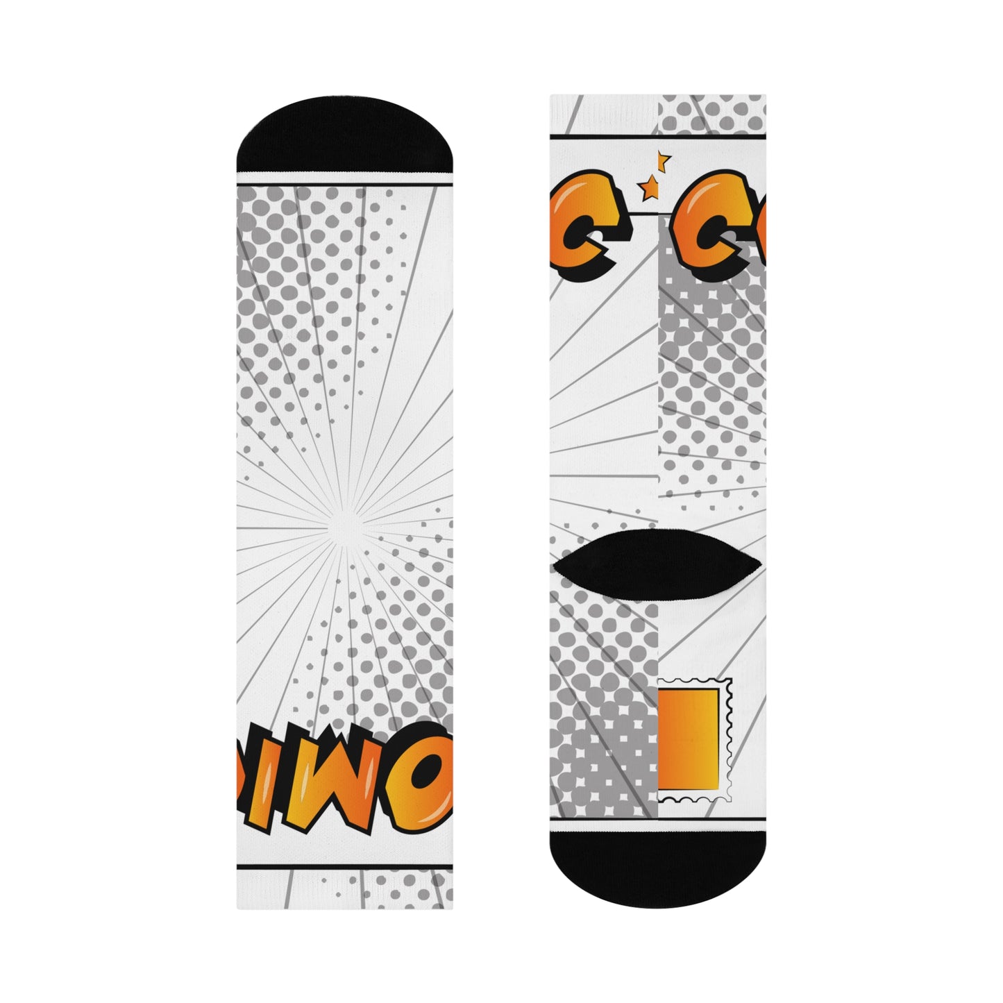 Cushioned Comic Crew Socks