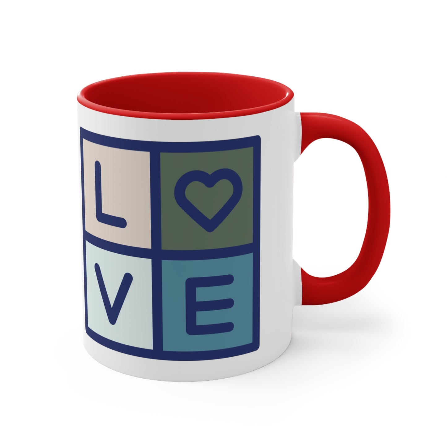 Love Accent Coffee Mug