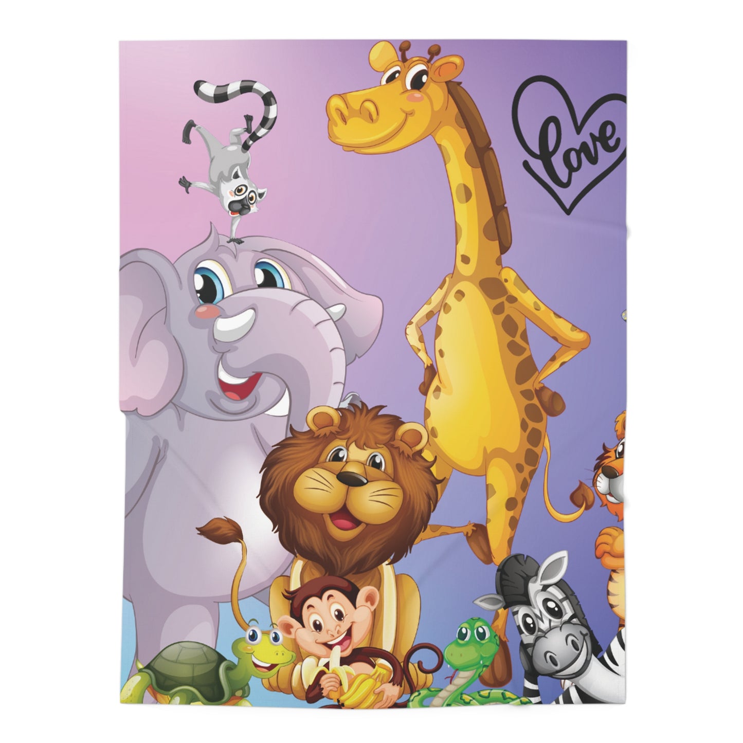 Animal Baby Swaddle Blanket