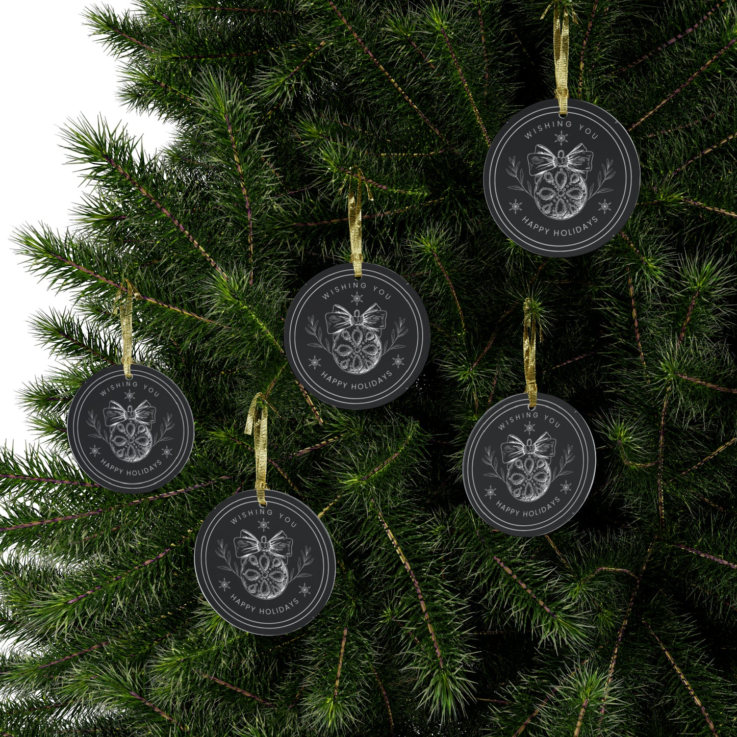 Acrylic Holiday Ornaments