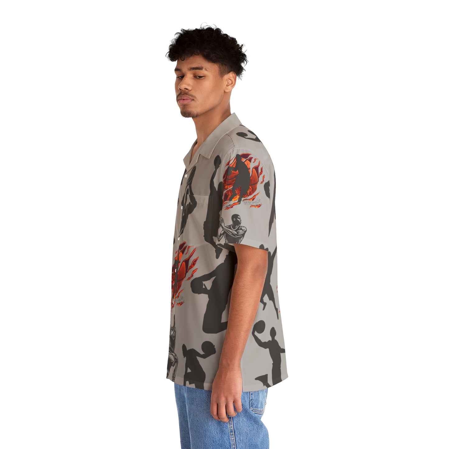 Men's Hawaiian Basketball Shirt