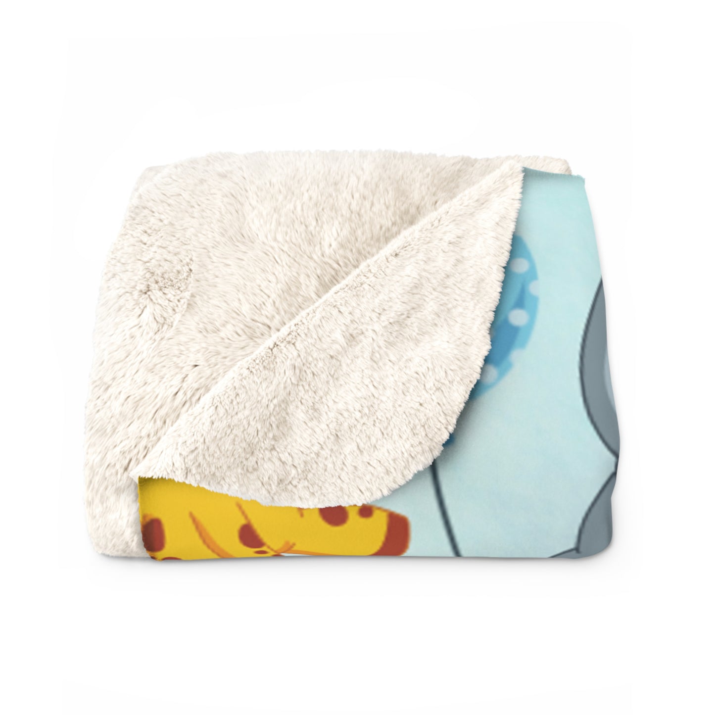Baby Boy Sherpa Fleece Blanket