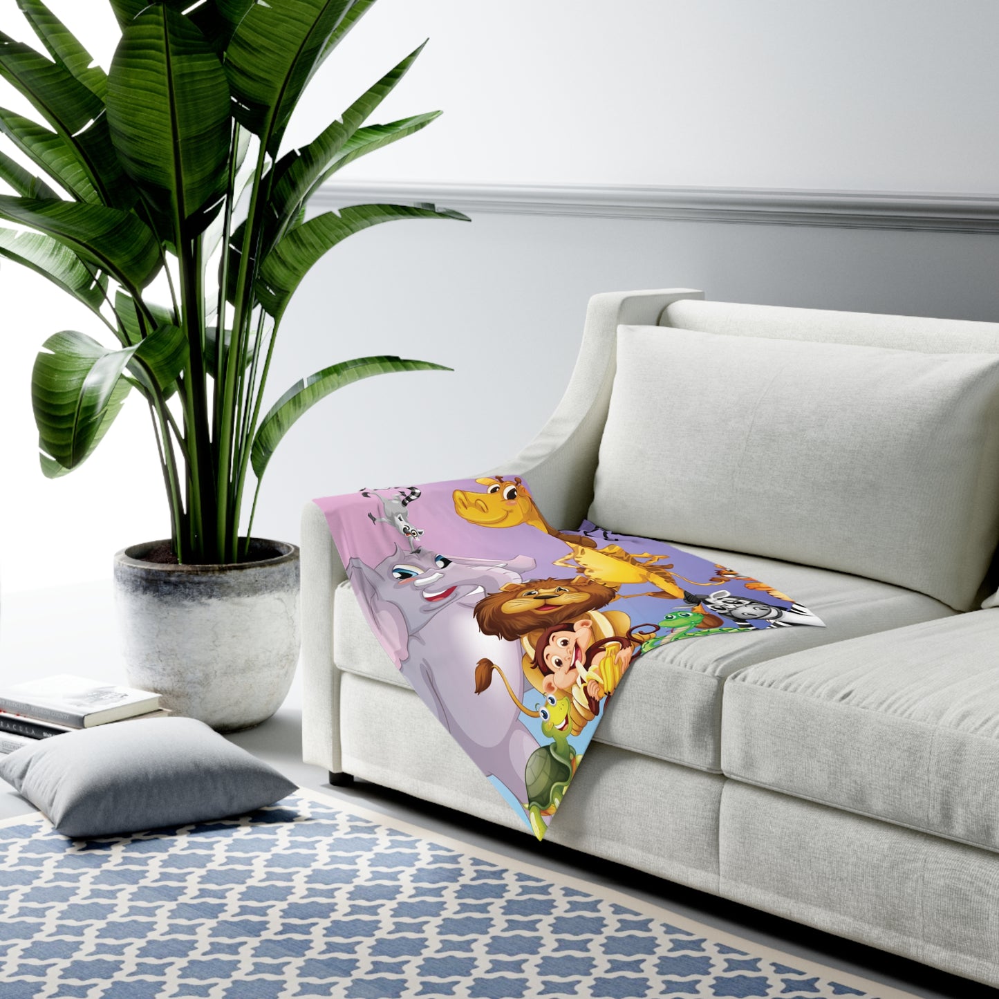 Animal Baby Swaddle Blanket
