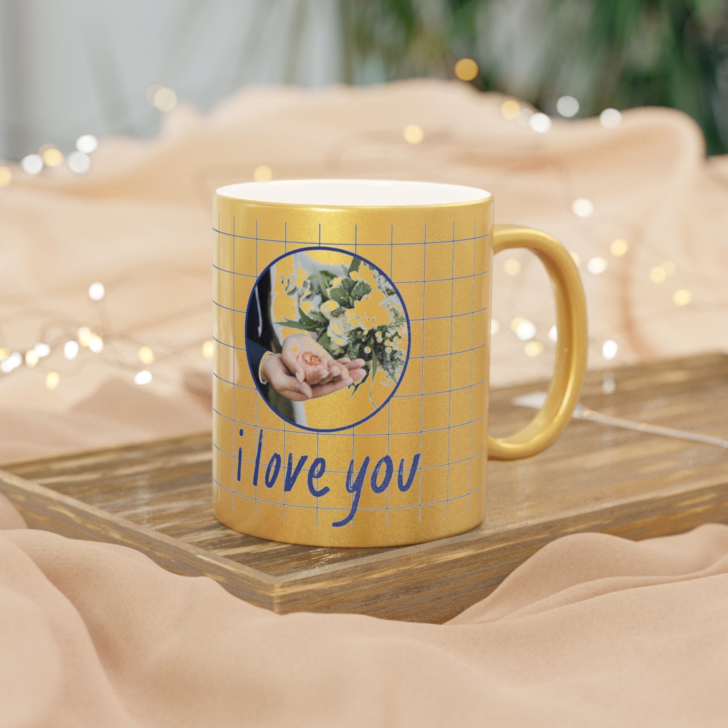 Bridal Metallic Mug