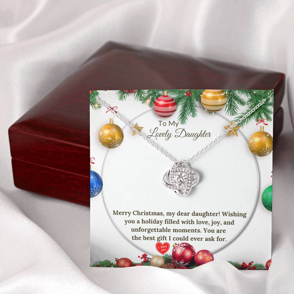 Love Knot Christmas Gift for a Loving Daughter