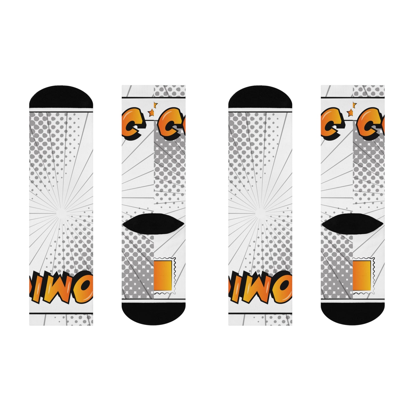 Cushioned Comic Crew Socks