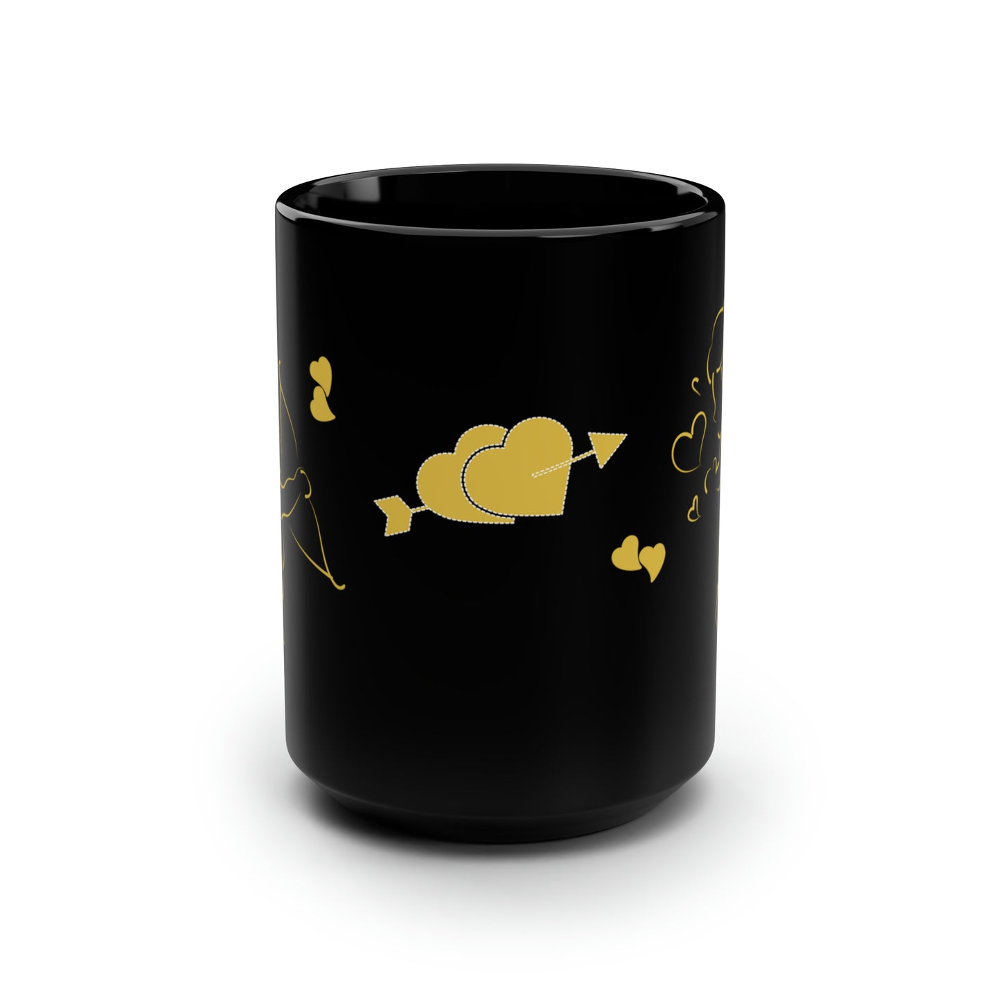 Black Valentines Mug