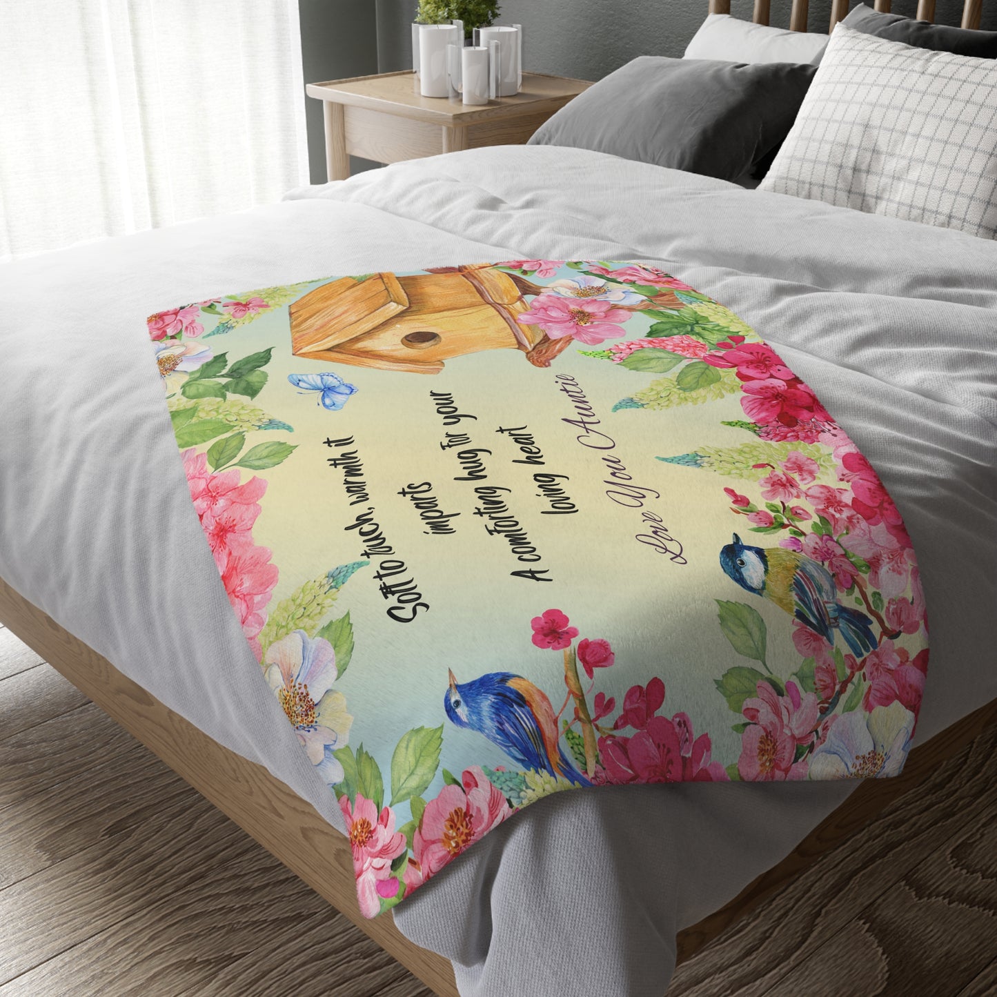 Minky Blanket for Auntie