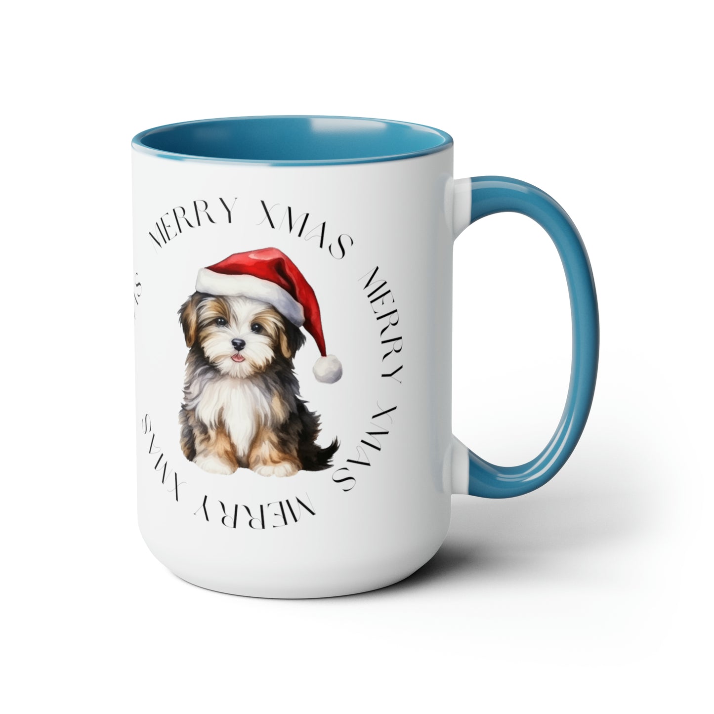 Two-Tone Christmas Coffee Mugs