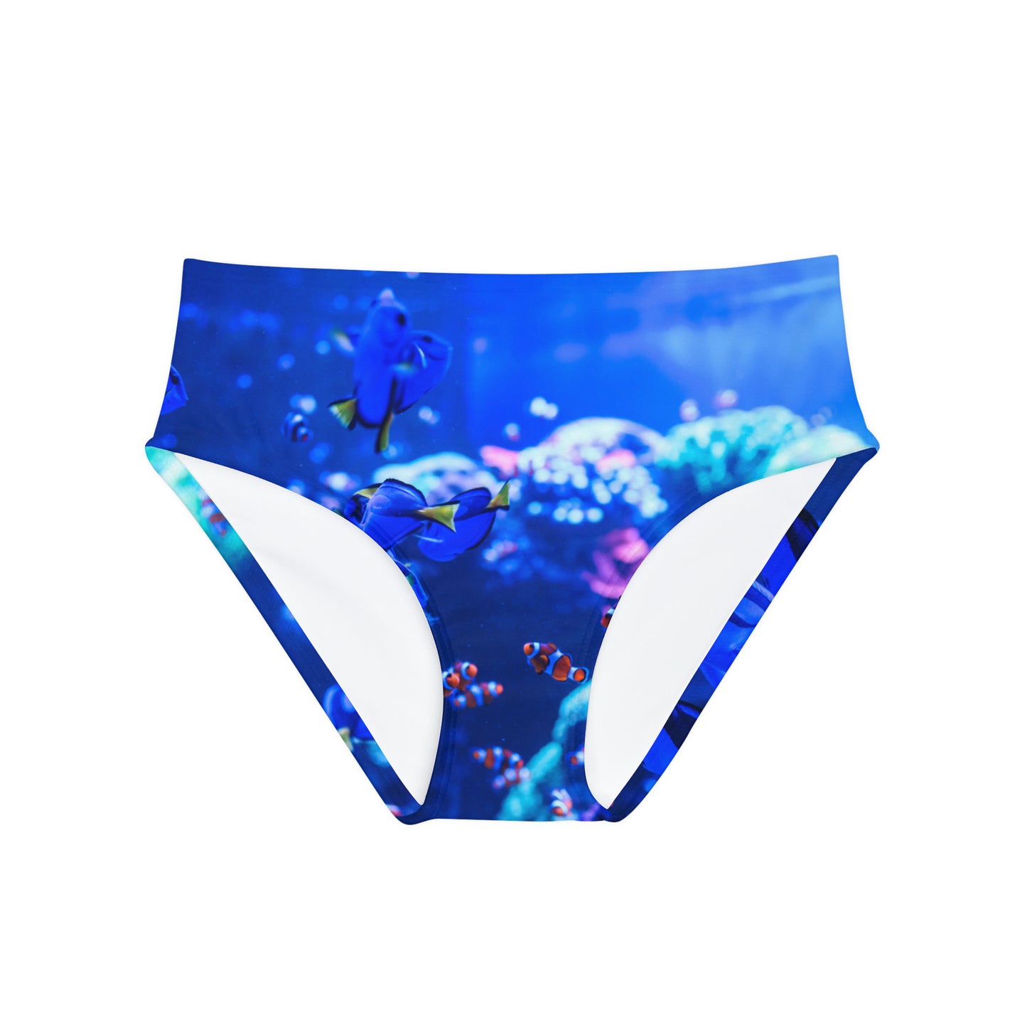 Blue Girls' Hipster Swimsuit Bottom
