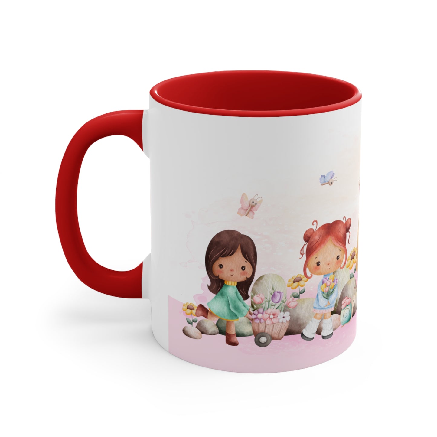 Girl Accent Coffee Mug