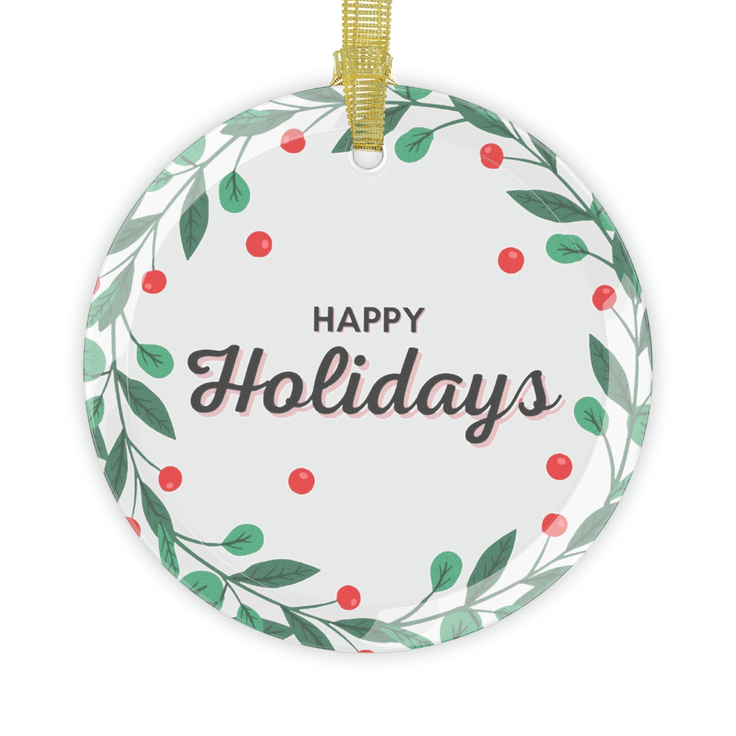 Glass Ornaments Holiday Decor