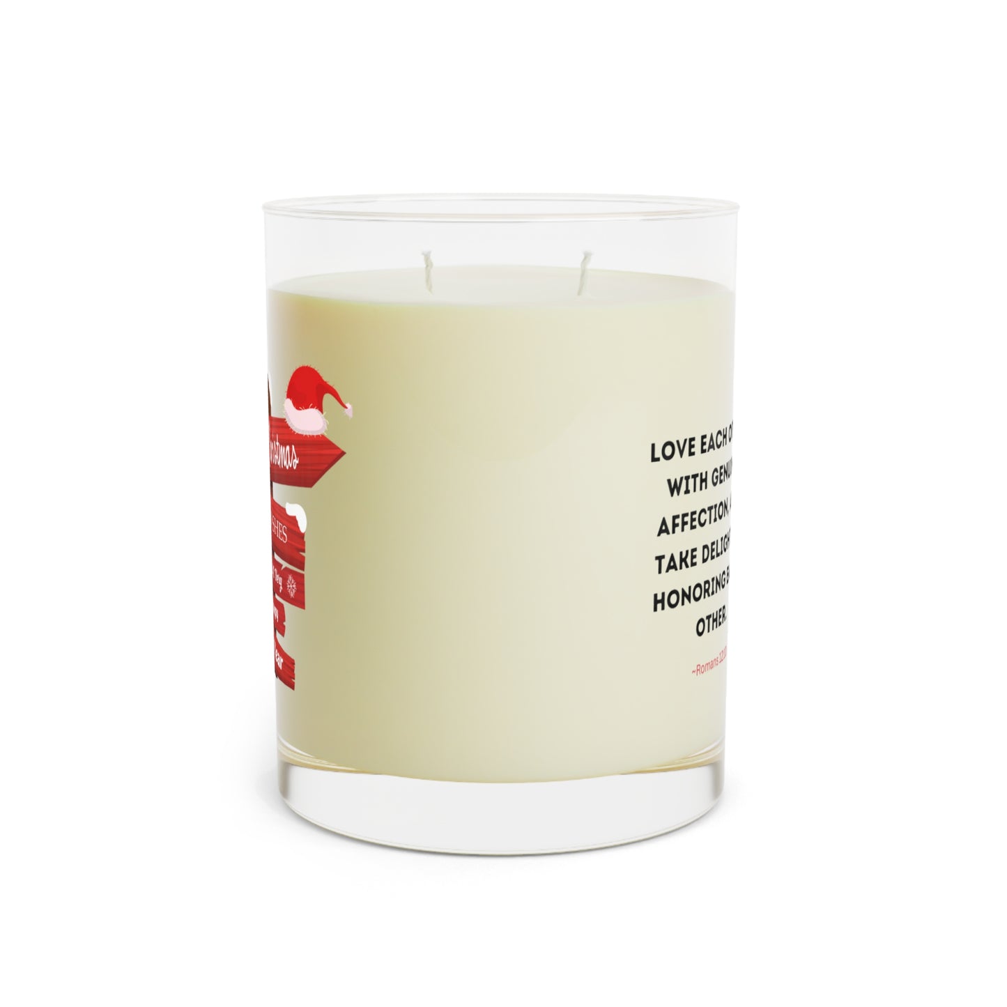 Scented Candle - Christmas Love Script