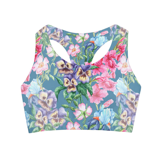 Gladiolus Girls' Swimsuit Crop Top