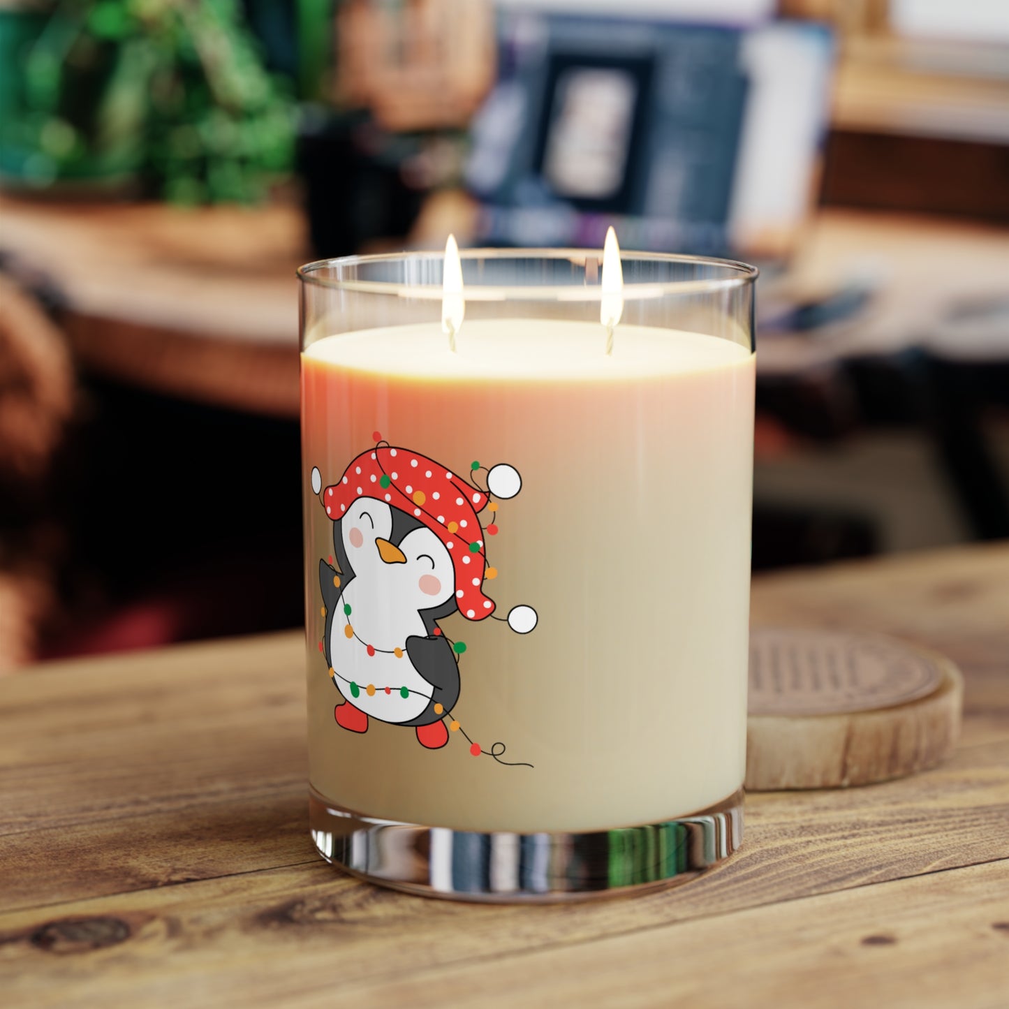 Scented Candle - Christmas Thanks Script