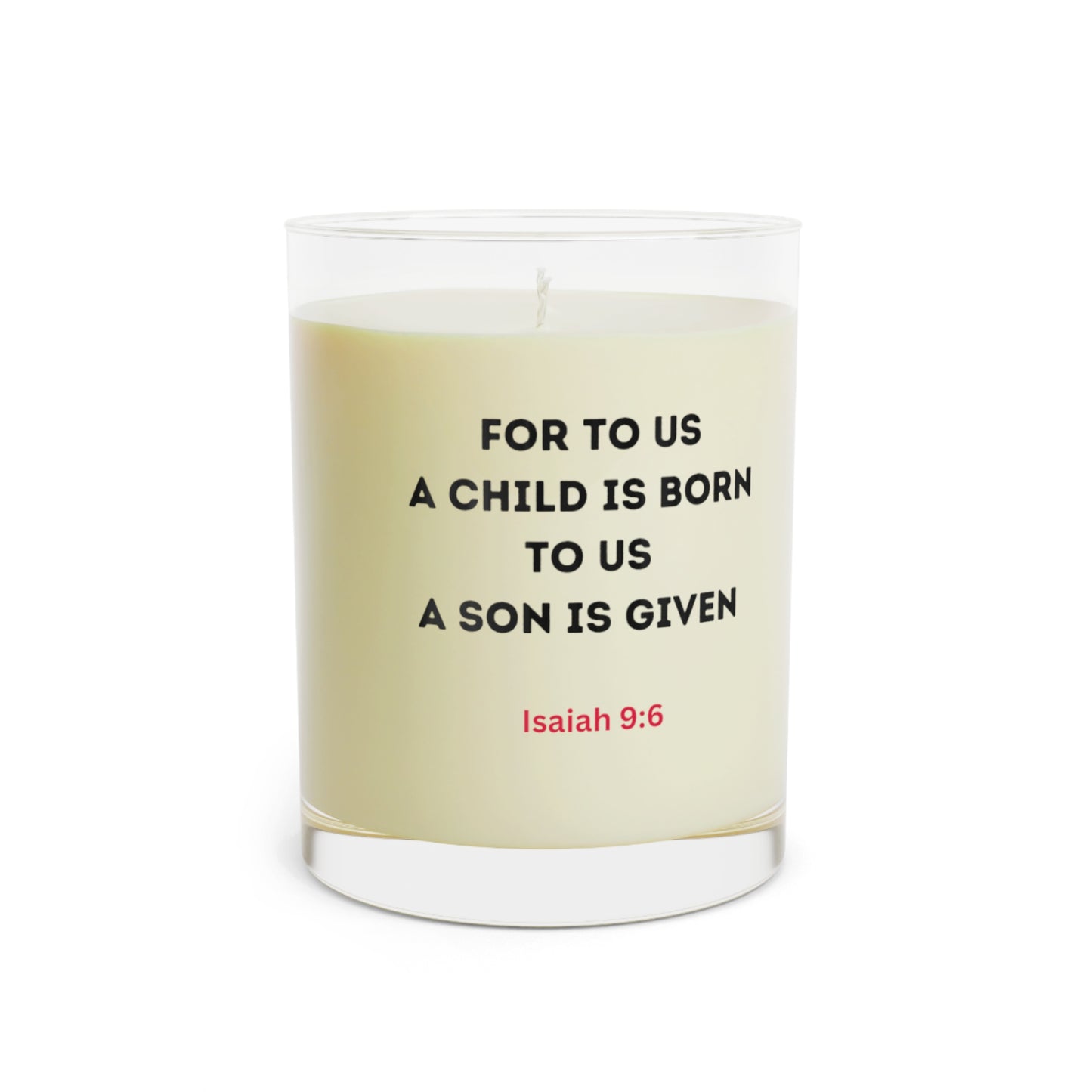 Scented Candle - Christmas Birth Script