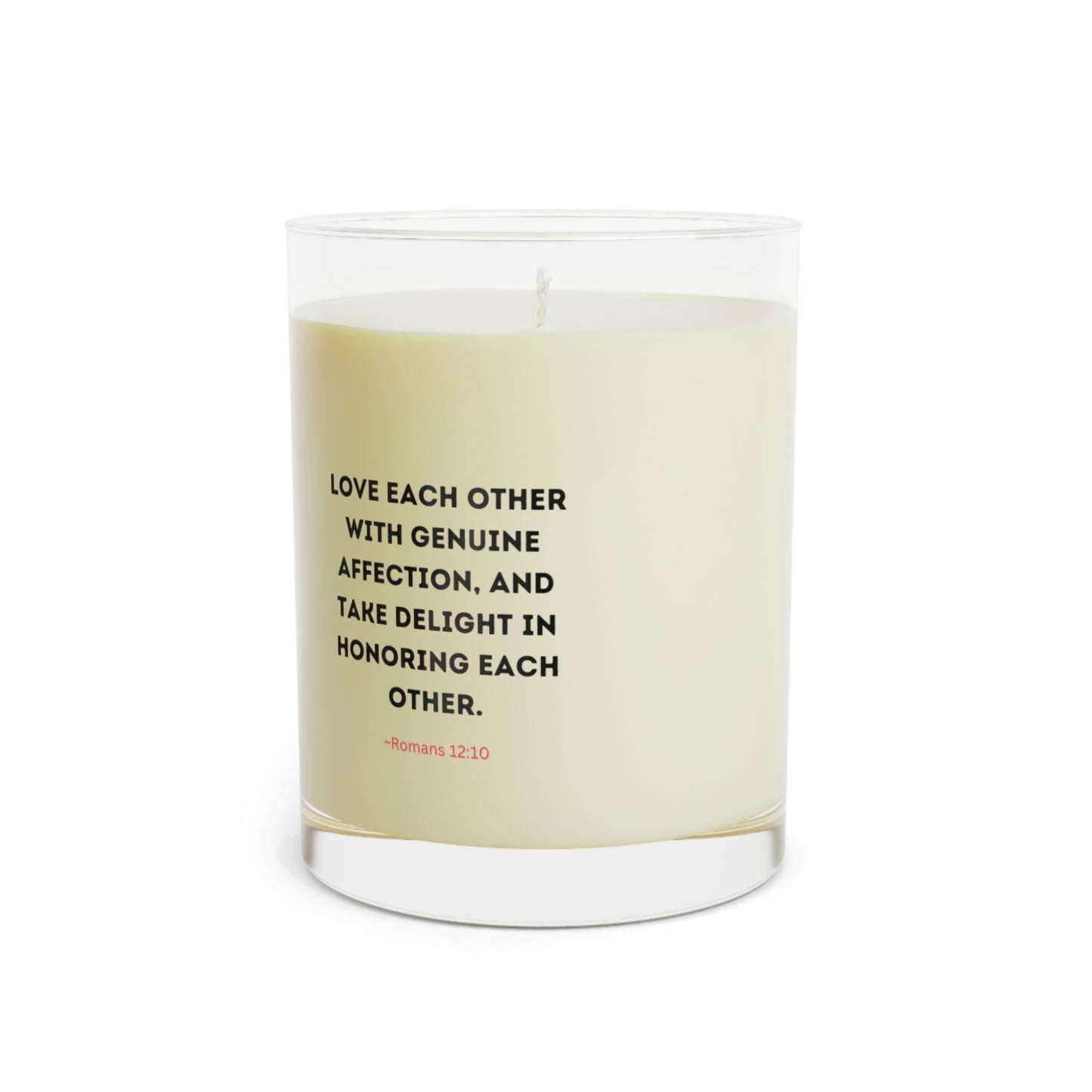 Scented Candle - Christmas Love Script