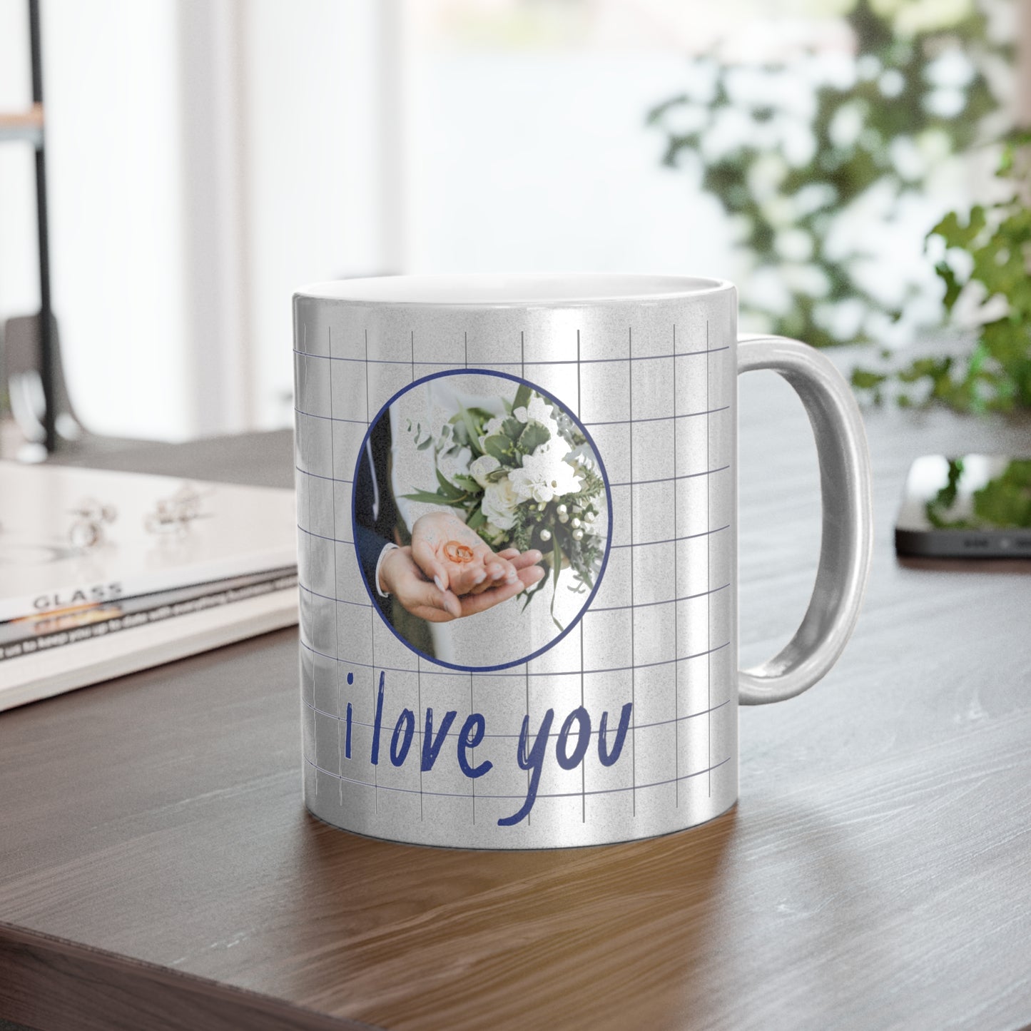 Bridal Metallic Mug