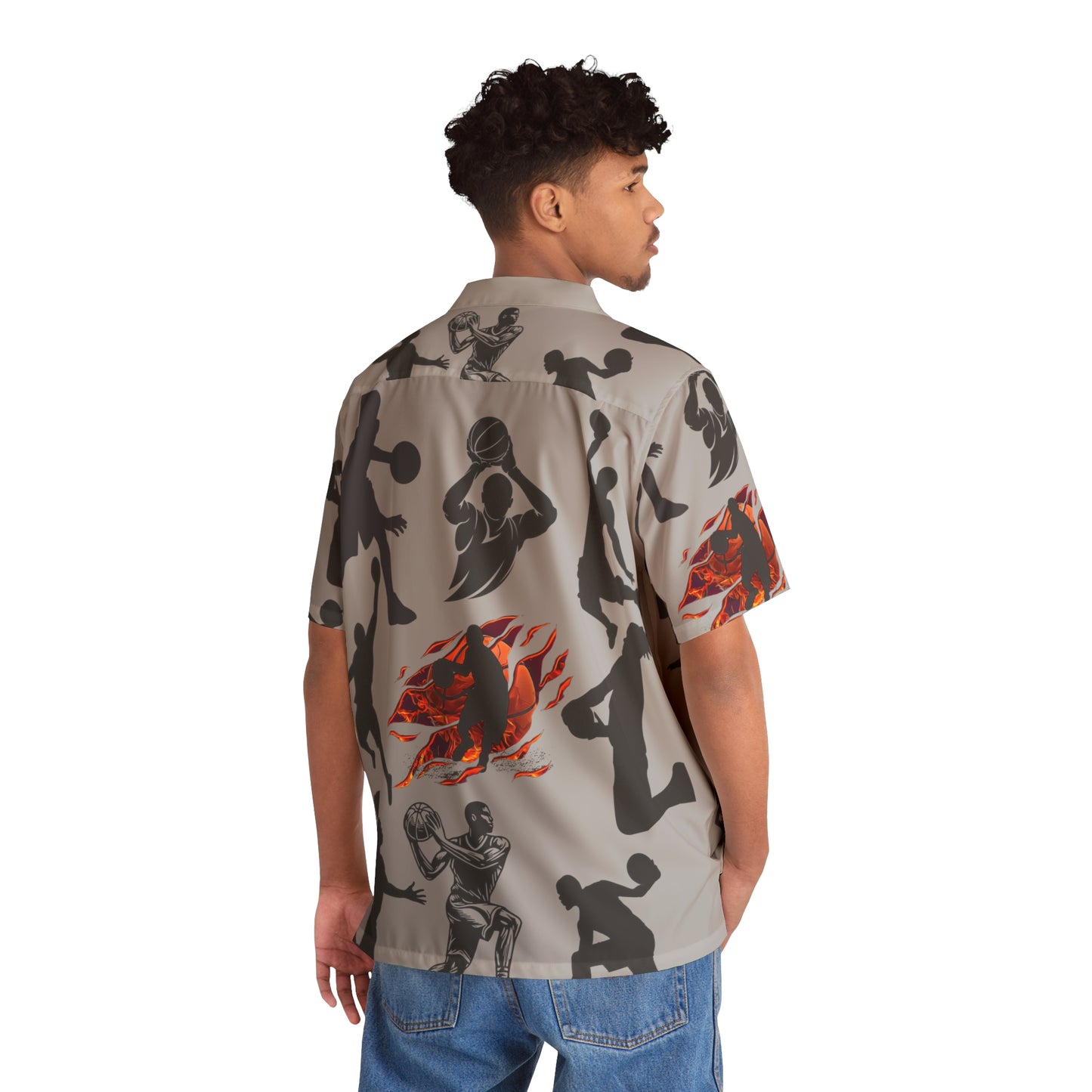 Men's Hawaiian Basketball Shirt