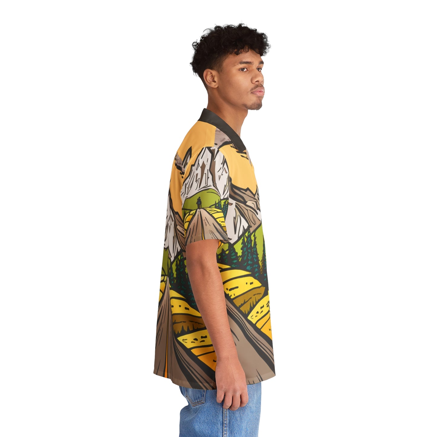 Men's Hawaiian Shirt (MTN)