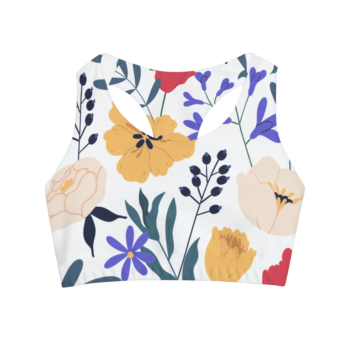 Chrysant Girls' Swimsuit Crop Top