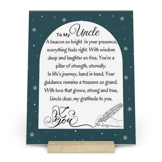 Gallery Board to Uncle