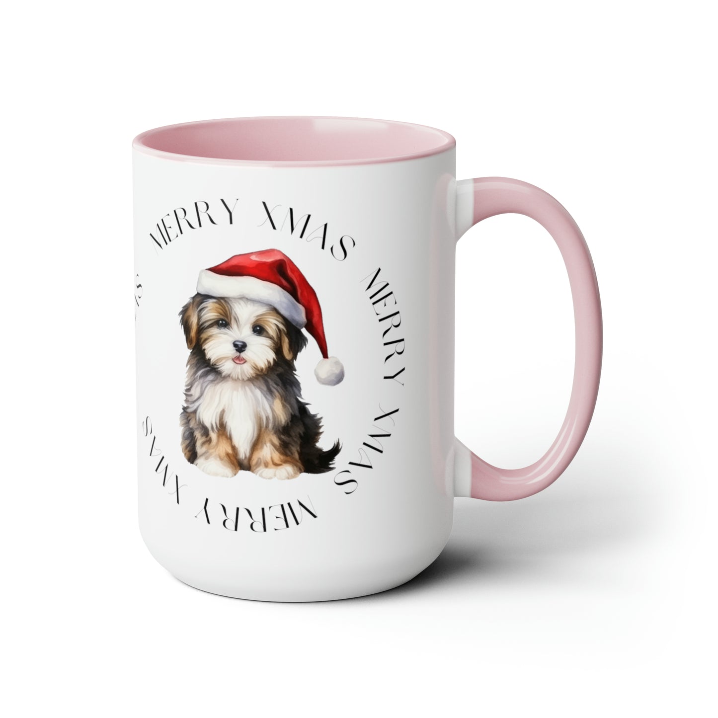 Two-Tone Christmas Coffee Mugs