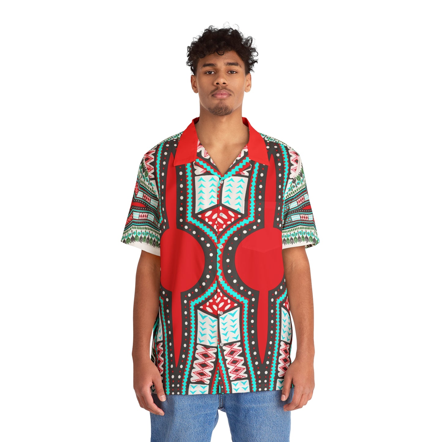 Men's Hawaiian Shirt (RDSHIK)