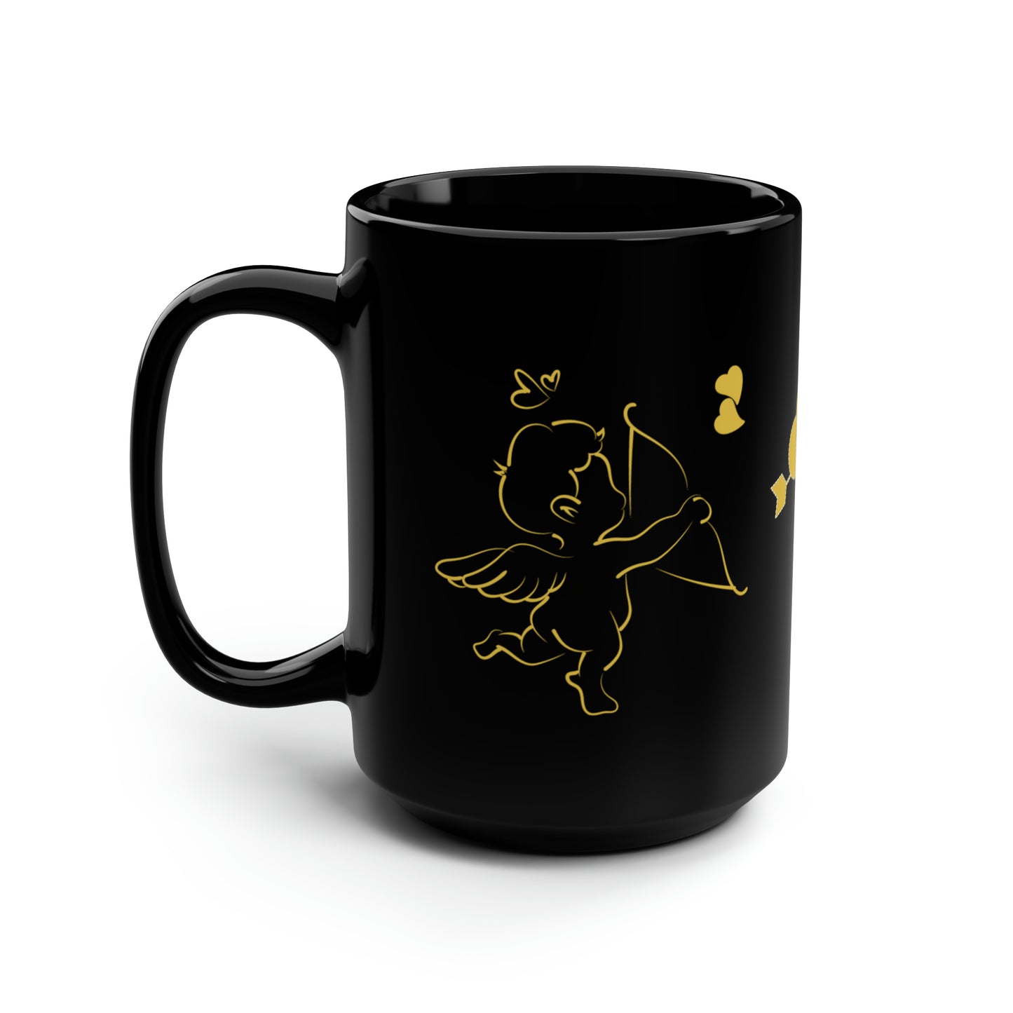 Black Valentines Mug