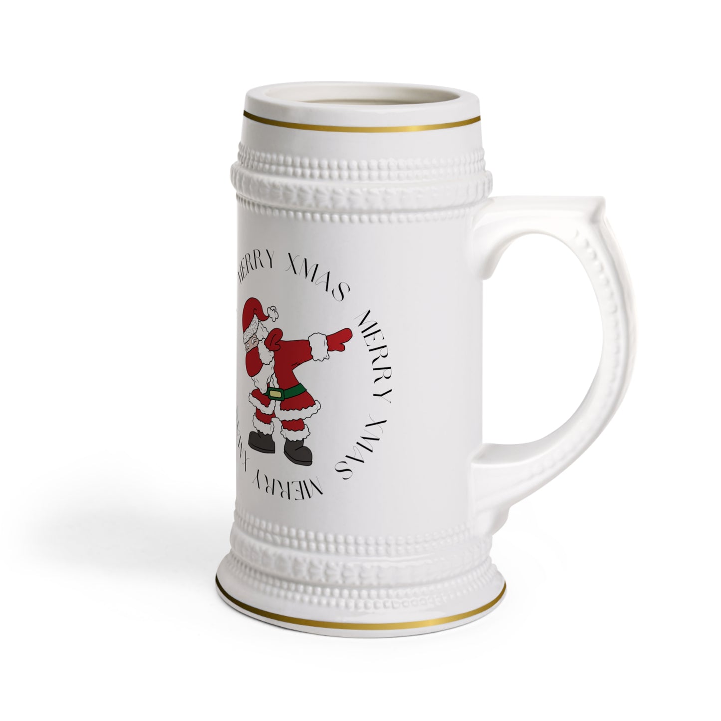 Christmas Beer Stein Mug