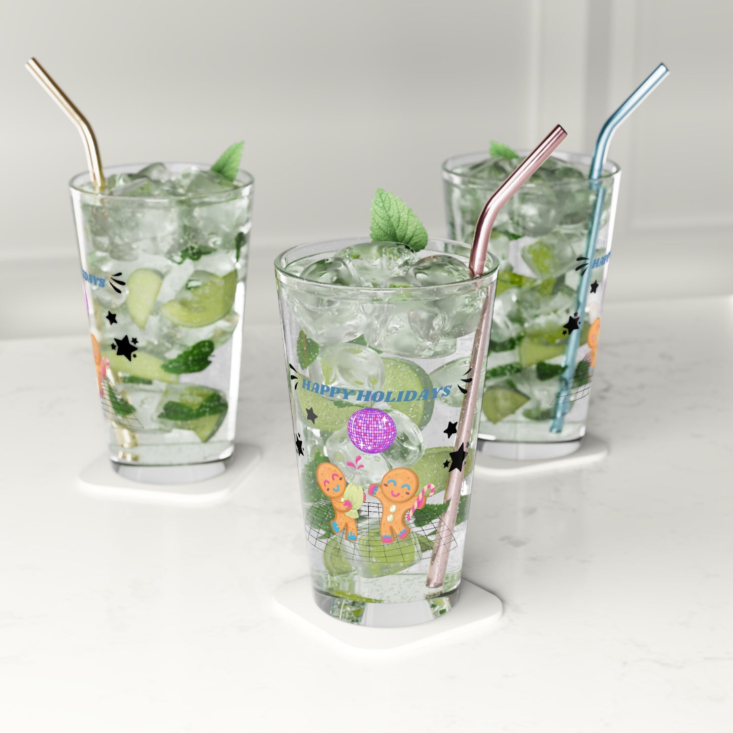 GingerBread Pint Glass