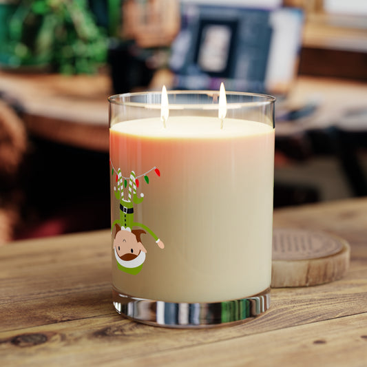Scented Candle - Christmas Script