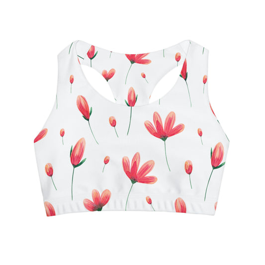 Cosmos Girls' Swimsuit Crop Top (AOP)