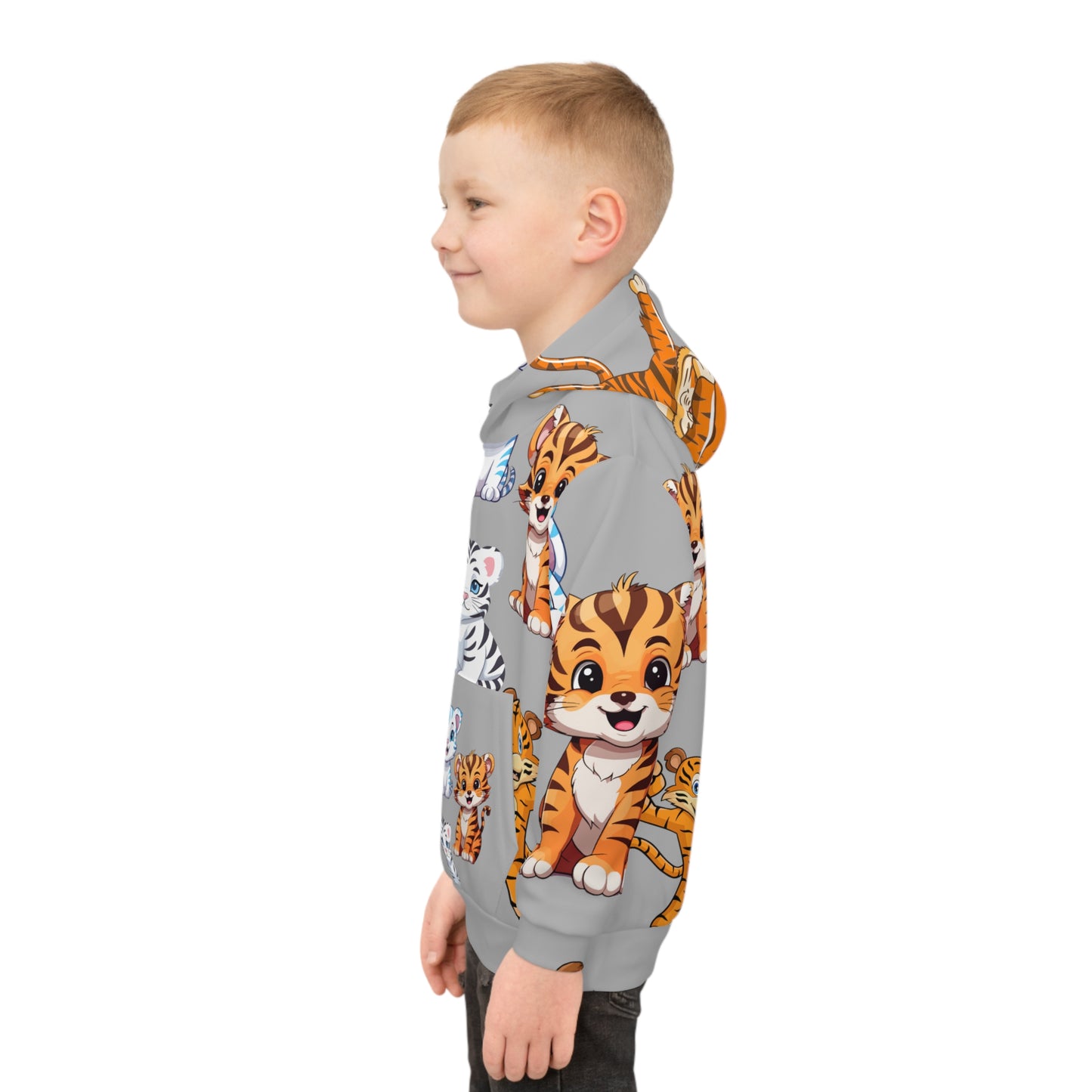 Boys Tiger Hoodie