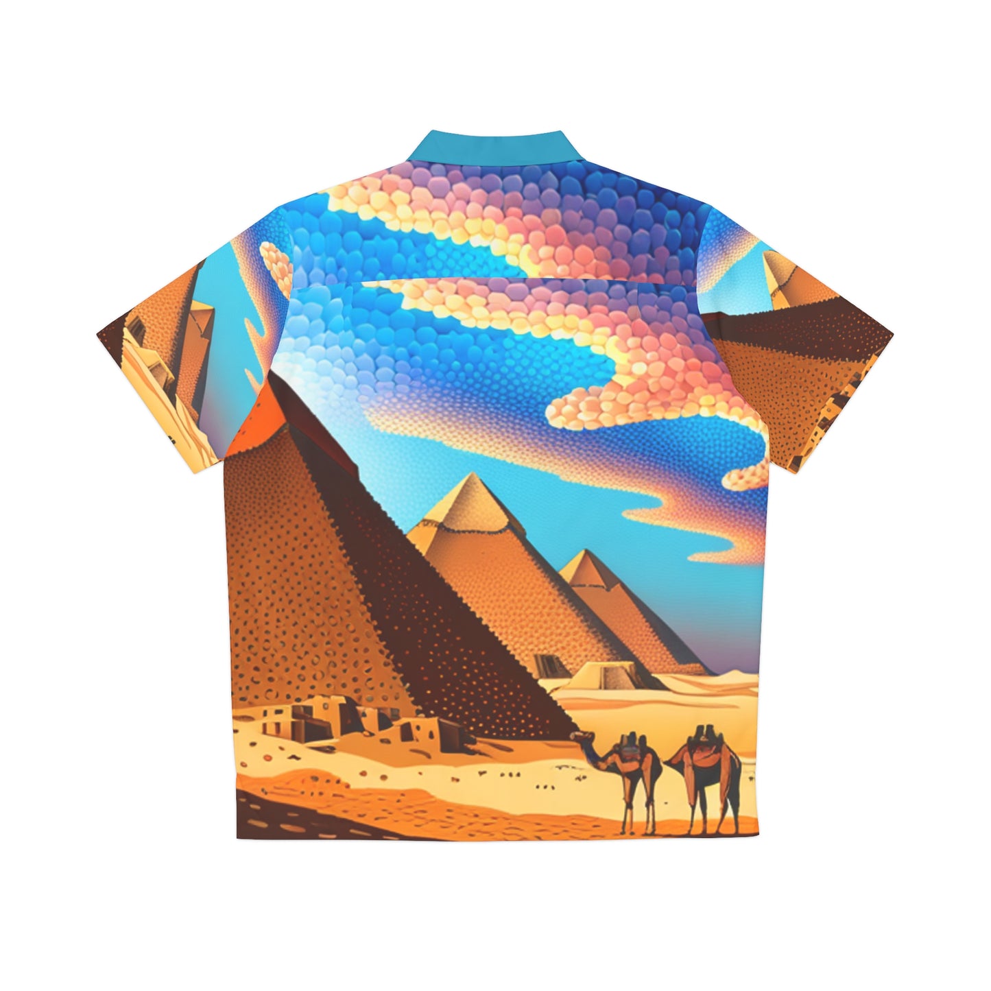 Men's Hawaiian Shirt (Pyramid)