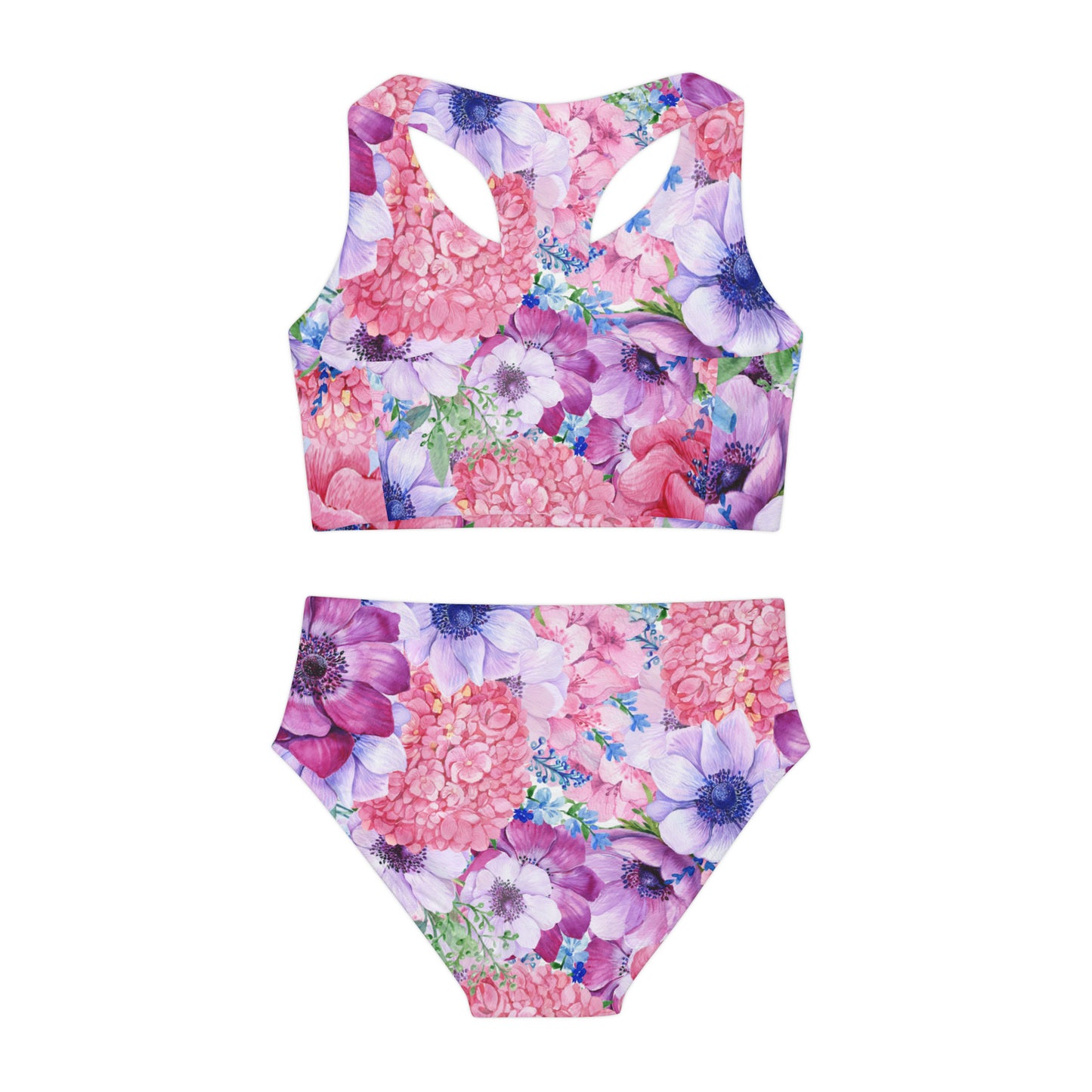 Violet Girls Two Piece Swimsuit