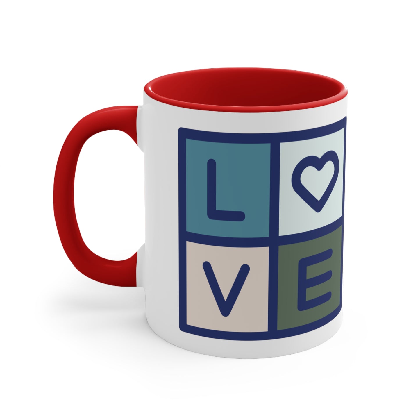 Love Accent Coffee Mug