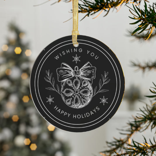 Acrylic Holiday Ornaments