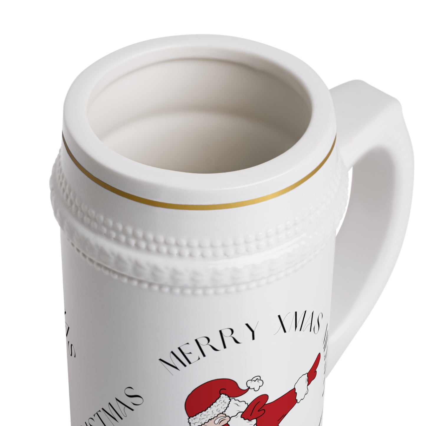 Christmas Beer Stein Mug