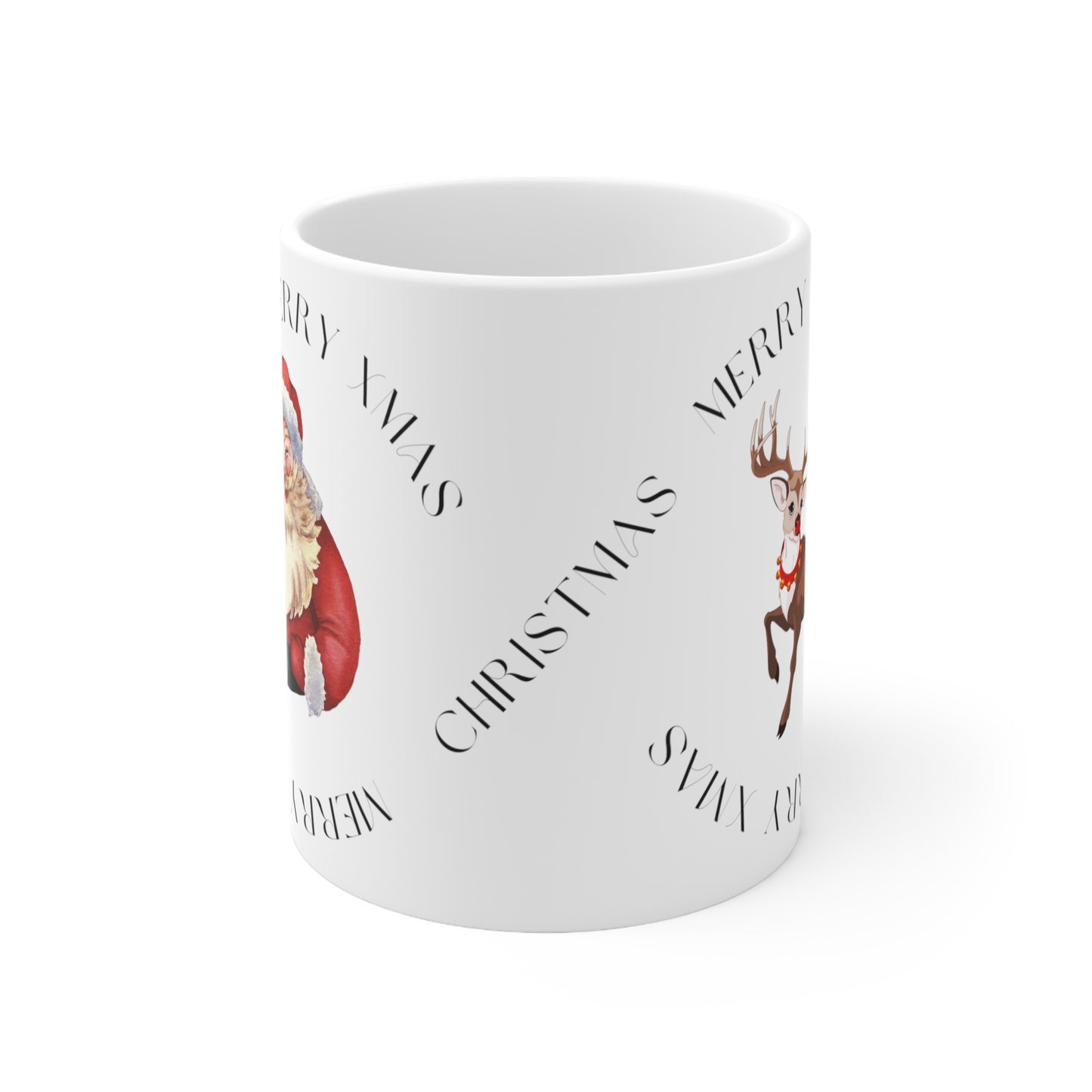Santa & Rudolf Mug