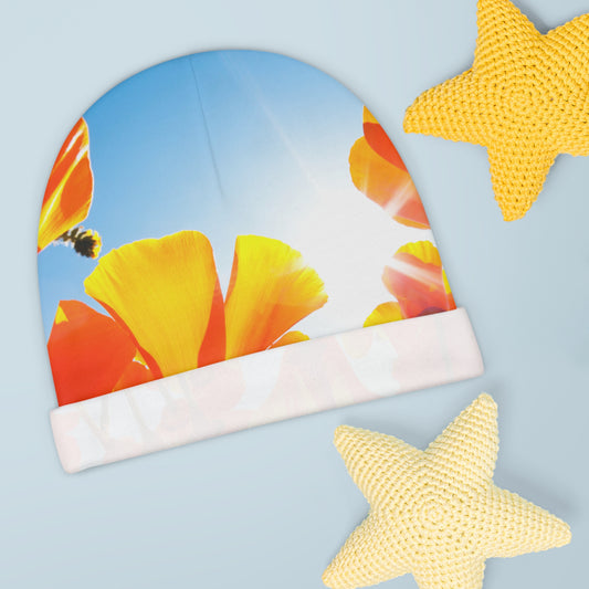 Baby BlueYellow Beanie