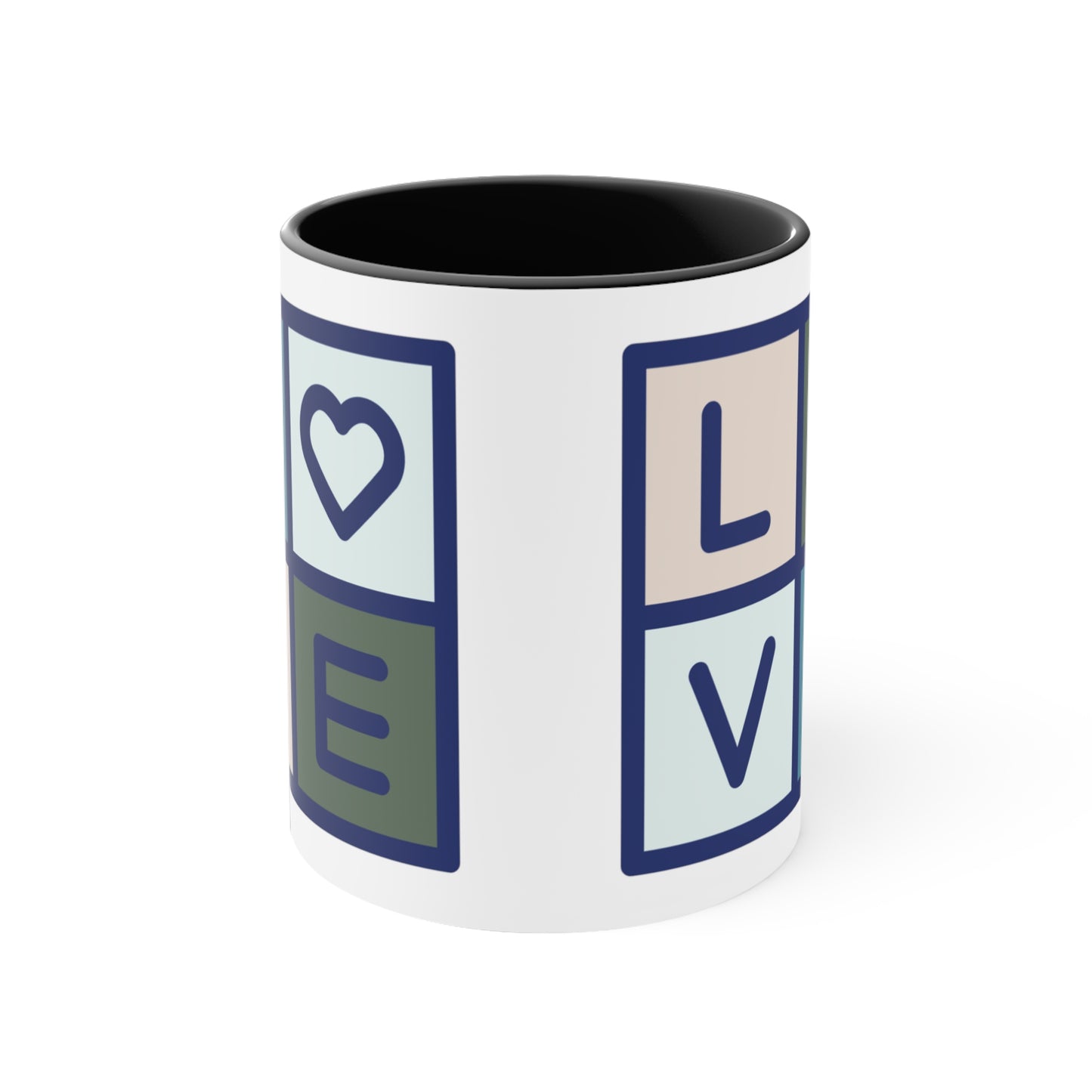 Love Accent Coffee Mug