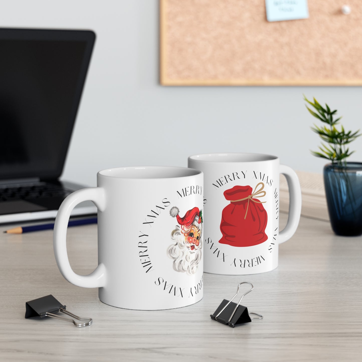 Ceramic Mug - Santa
