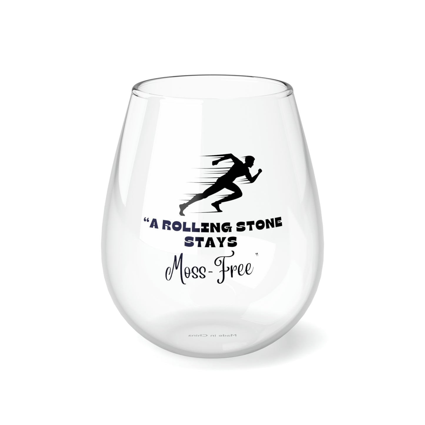 Stemless Wine Glass - Moss Free