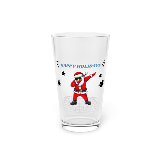 Santas Pint Glass