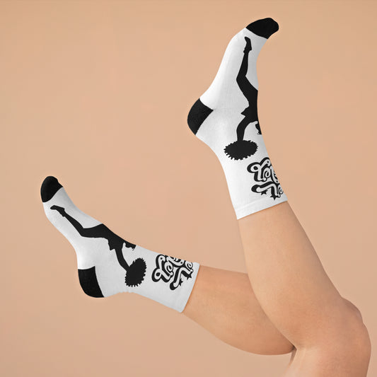 Recycled Cheer Leader Poly Socks