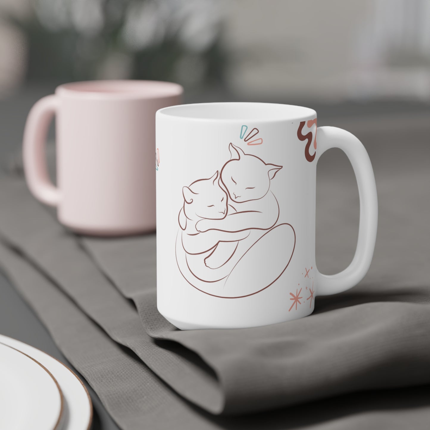 Ceramic Hug Mugs