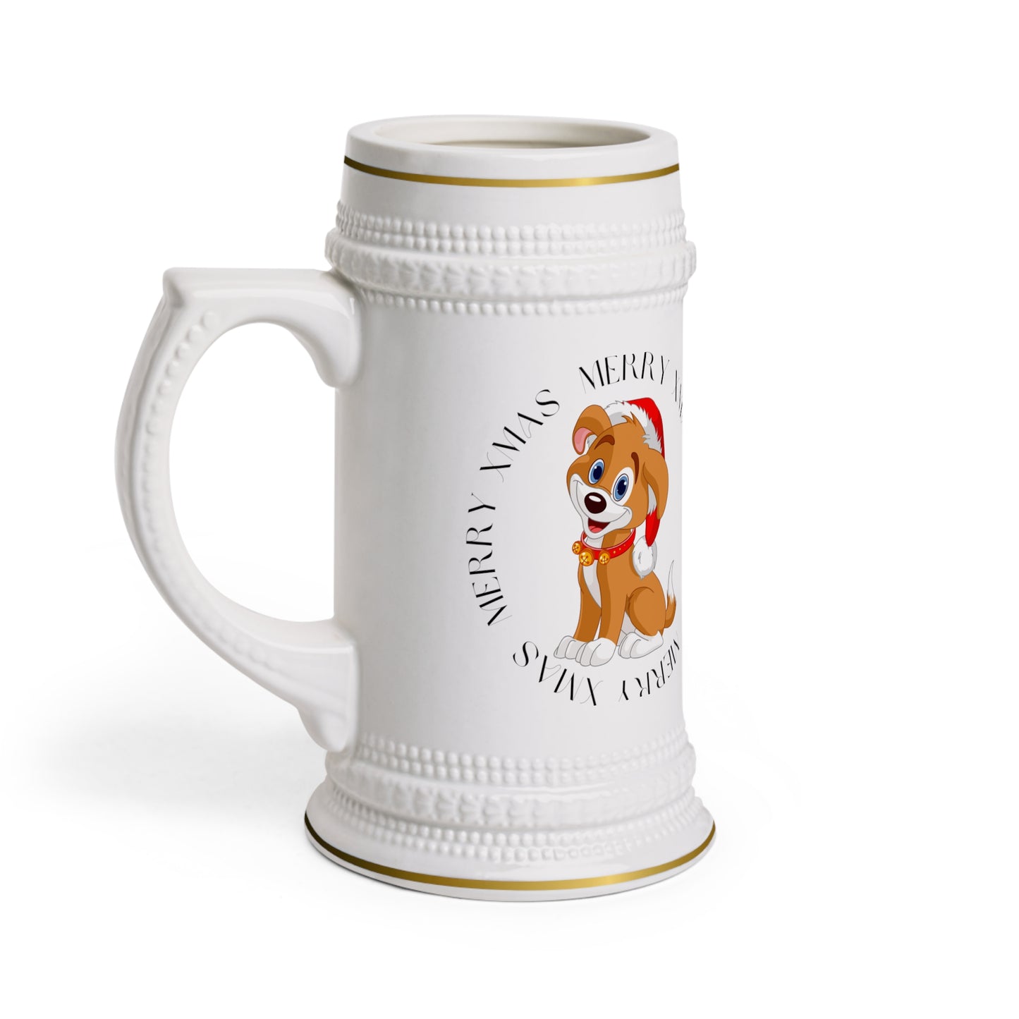 Christmas Beer Stein Mug