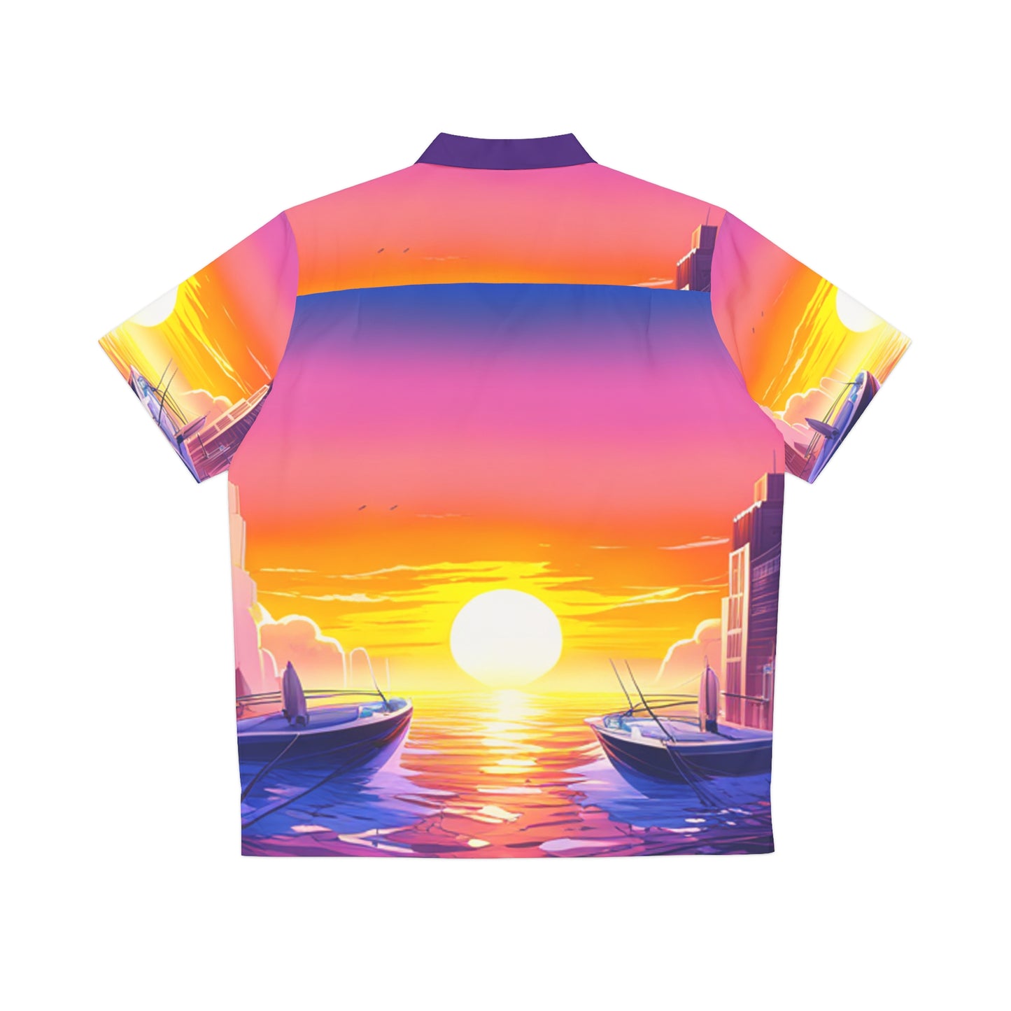 Men's Hawaiian Shirt (Sundown)